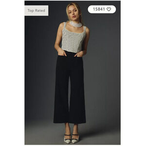 Anthropologie The Colette Cropped Wide-Leg Pants by Maeve 26